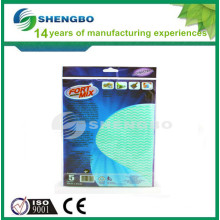 Cleanroom cleaning rags 33*50cm green blue